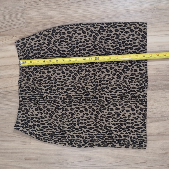 Briggs Leopard Print Cotton Mini Skirt - Picture 5 of 6